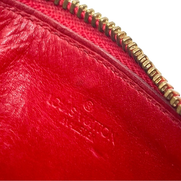 EUC LOUIS VUITTON ATELIER Red Epi Leather Pochette Clés Key Pouch - Picture 3 of 8